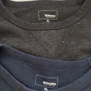 Sonoma long sleeve shirts